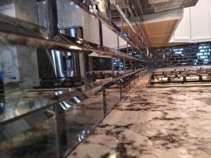Franktown Kitchen Tile Installation dimensional tile backsplash kitchen 300x225