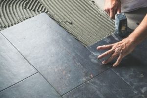 tile flooring installation